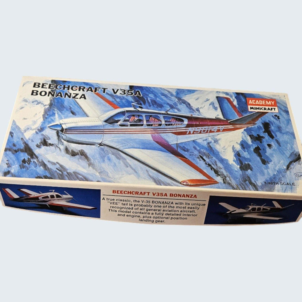 Model Airplane by Academy Minicraft Beechcraft V35A Bonanza -- ITEM #4057