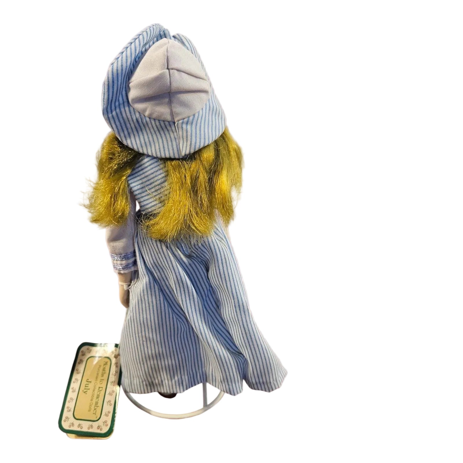 Months to Remember Porcelain Collectible Doll--ITEM #3101