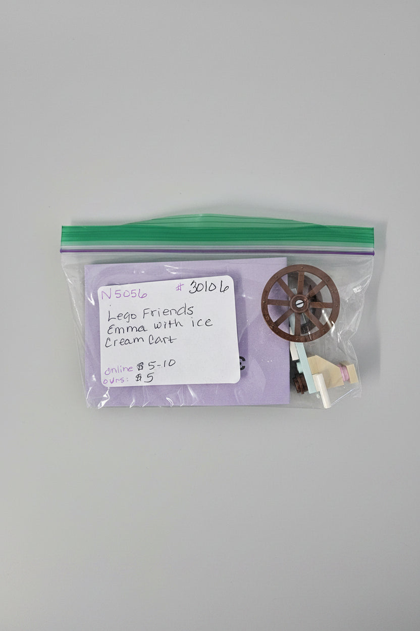 Lego Friends #30106 Emma with Ice Cream Cart.  ITEM #1846