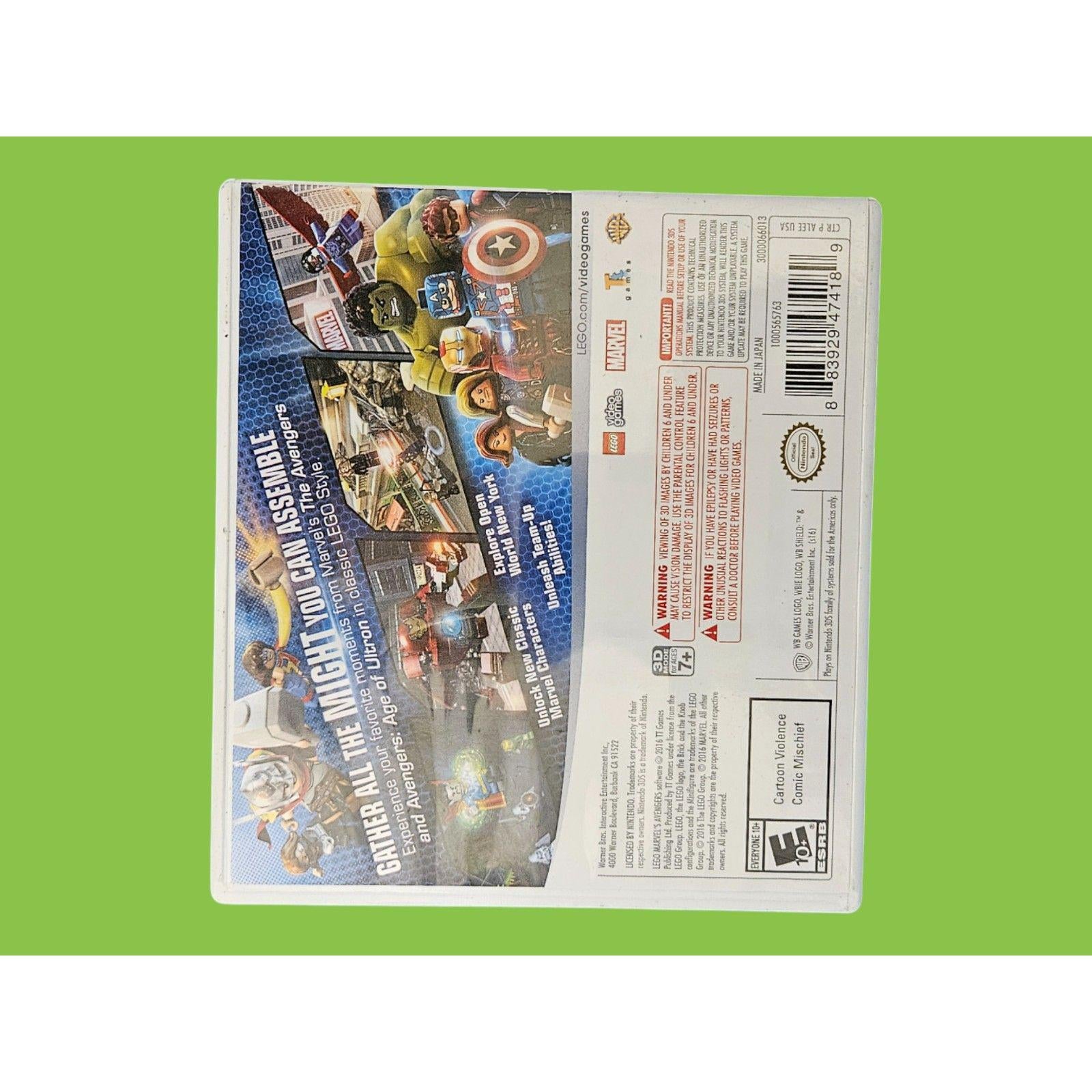 LEGO Marvel Avengers Nintendo 3DS Video Game -- ITEM #3573
