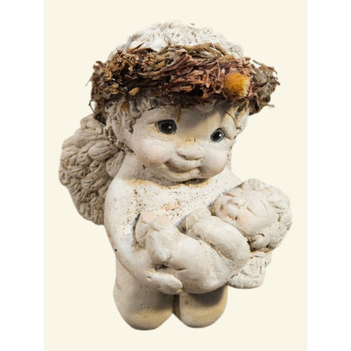Dreamsicles.  Vintage. Collectible. Cherub Holding a Baby.  -- ITEM #3055
