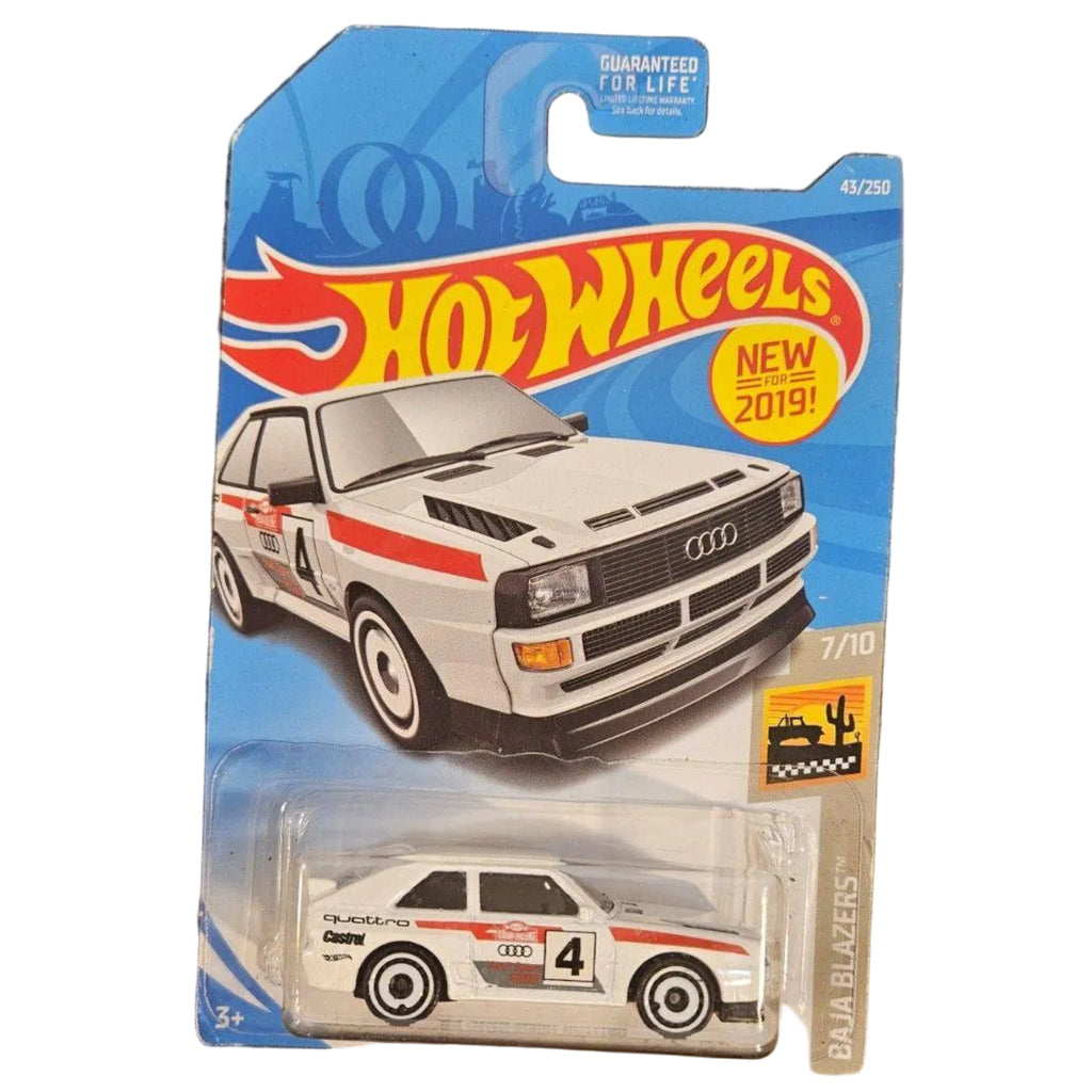 Hot Wheels Baja Blazers '84 Audi Sport Quatro -_ ITEM #3255
