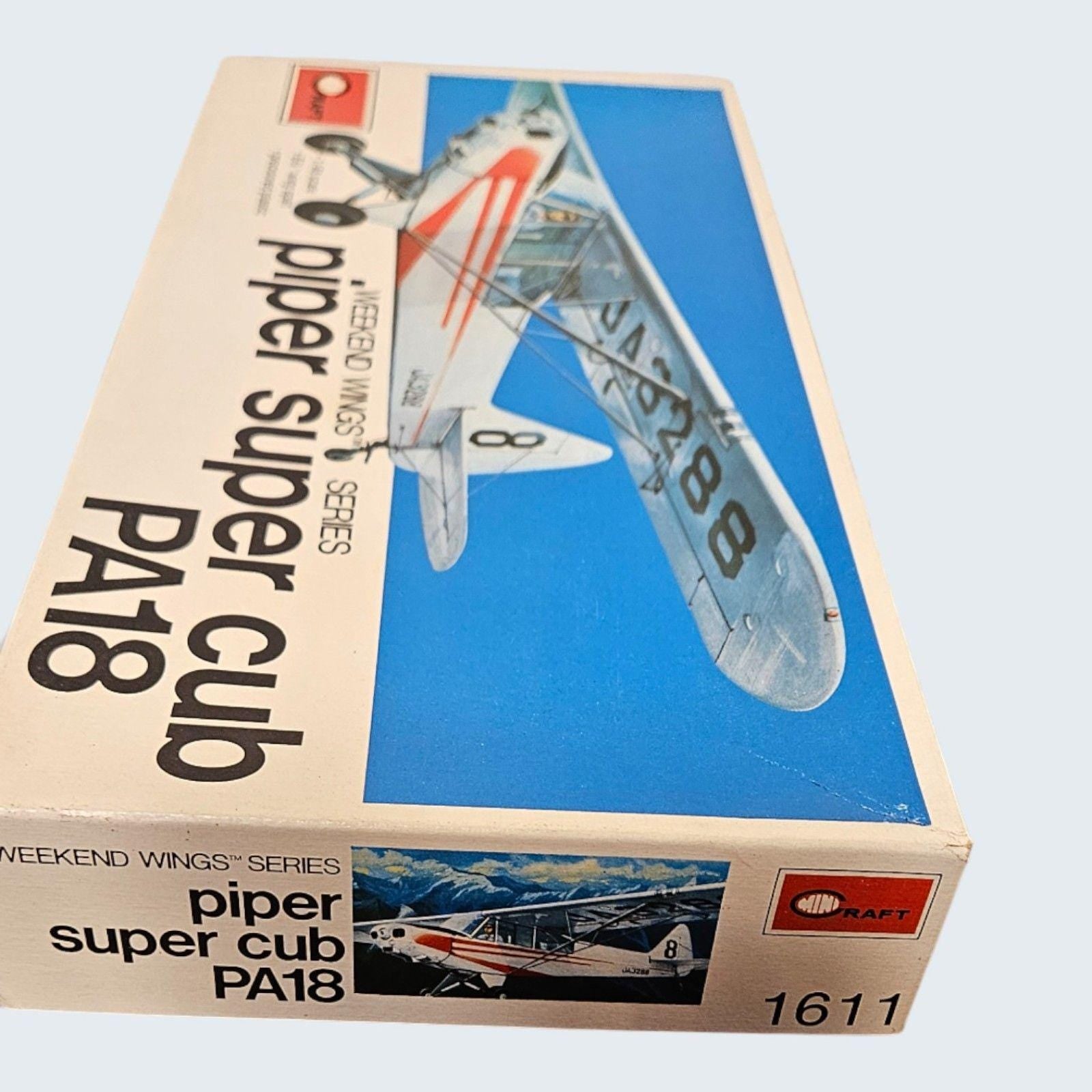 Model Airplane by Craft Weekend Wings Series Piper Super Cub PA18 -- ITEM #4056