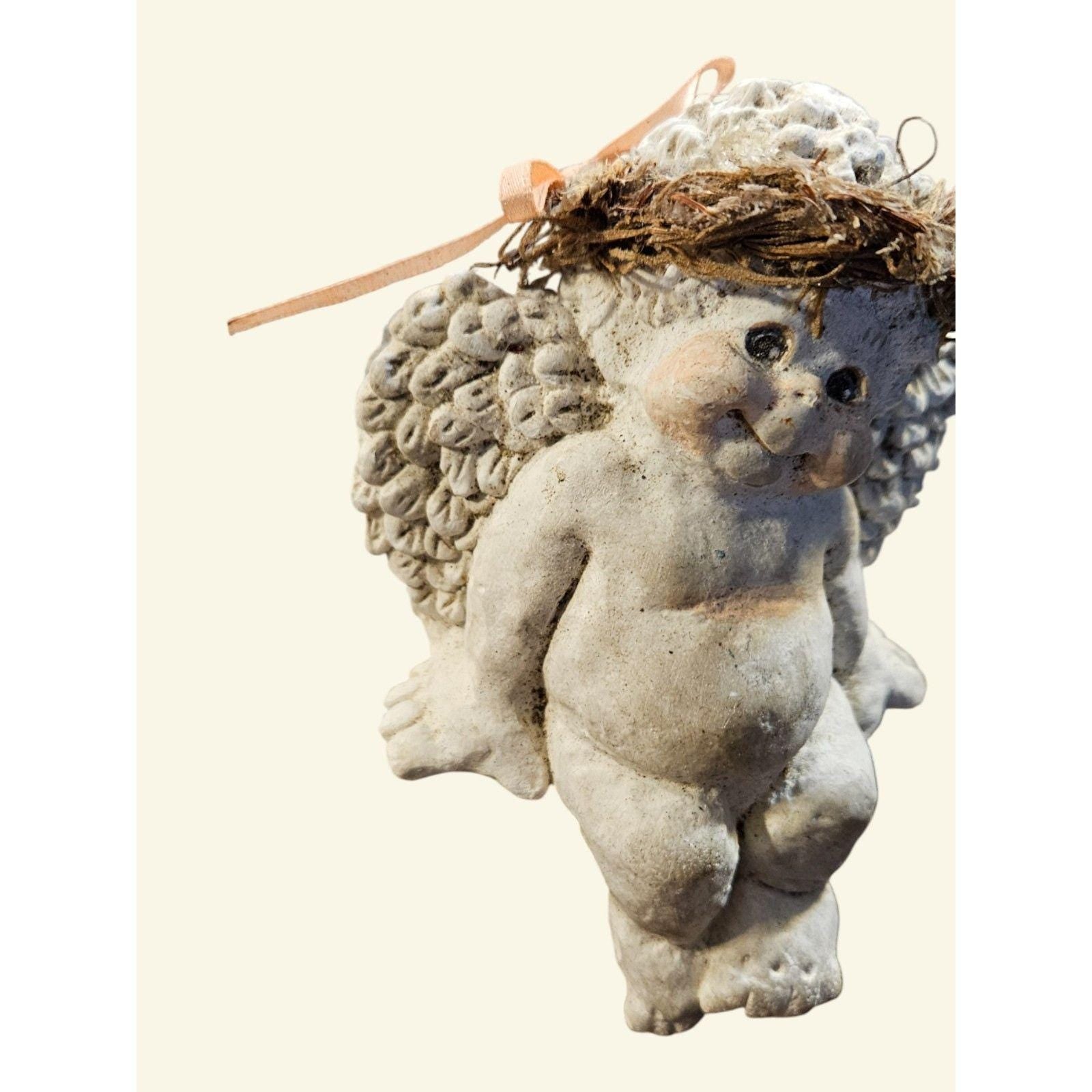 Dreamsicles Cherub Sitting on a Ledge Fugurine -- ITEM #3056