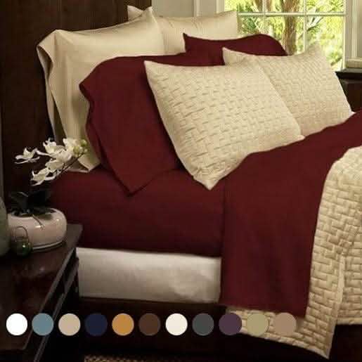 1800 Series Sheets Super-Soft Bamboo Fiber - Assorted Sizes