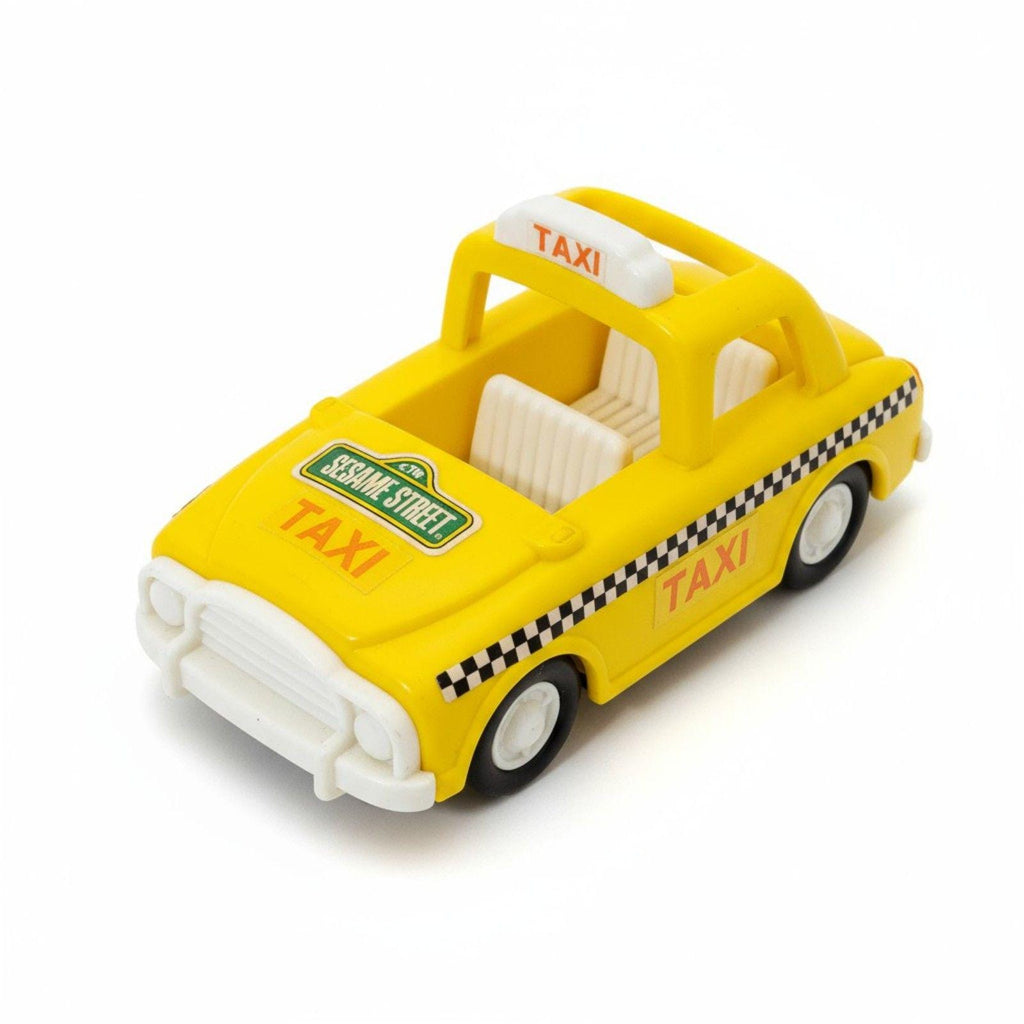 Vintage Playskool Sesame Street Taxi Toy -- ITEM #3359