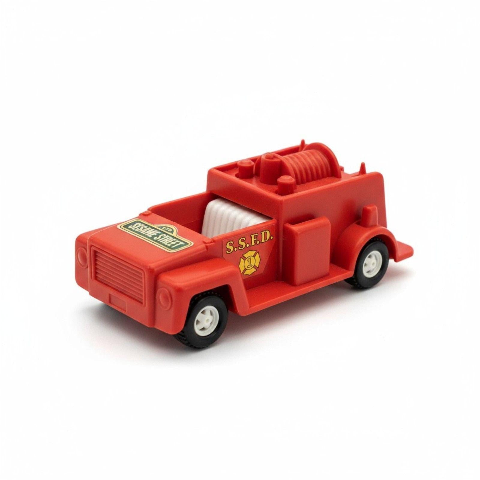 Vintage Playskool Sesame Street Fire Truck -- ITEM #3360