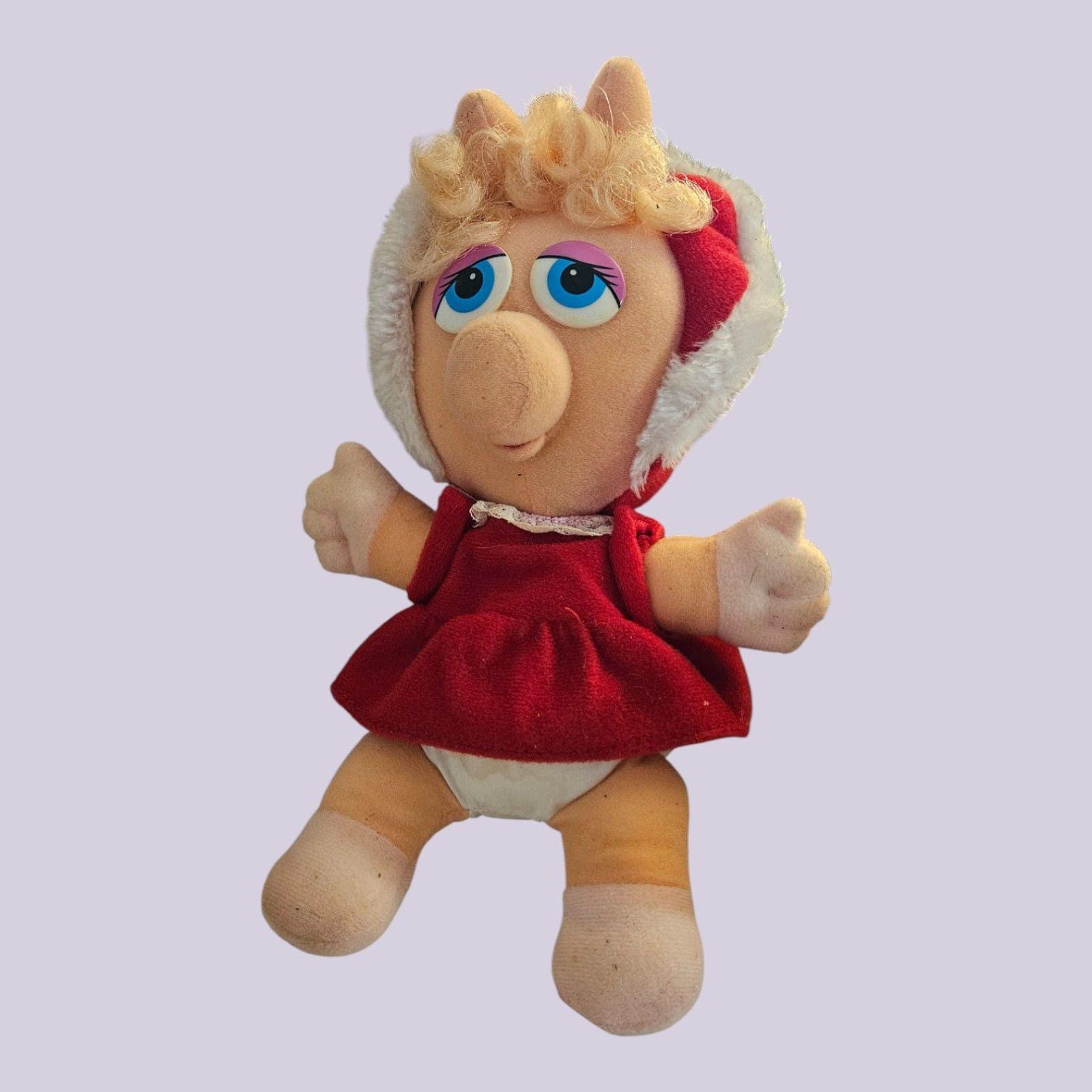 Collectible baby Miss Piggy Muppets Plush Stuffed Toy -- ITEM #4008