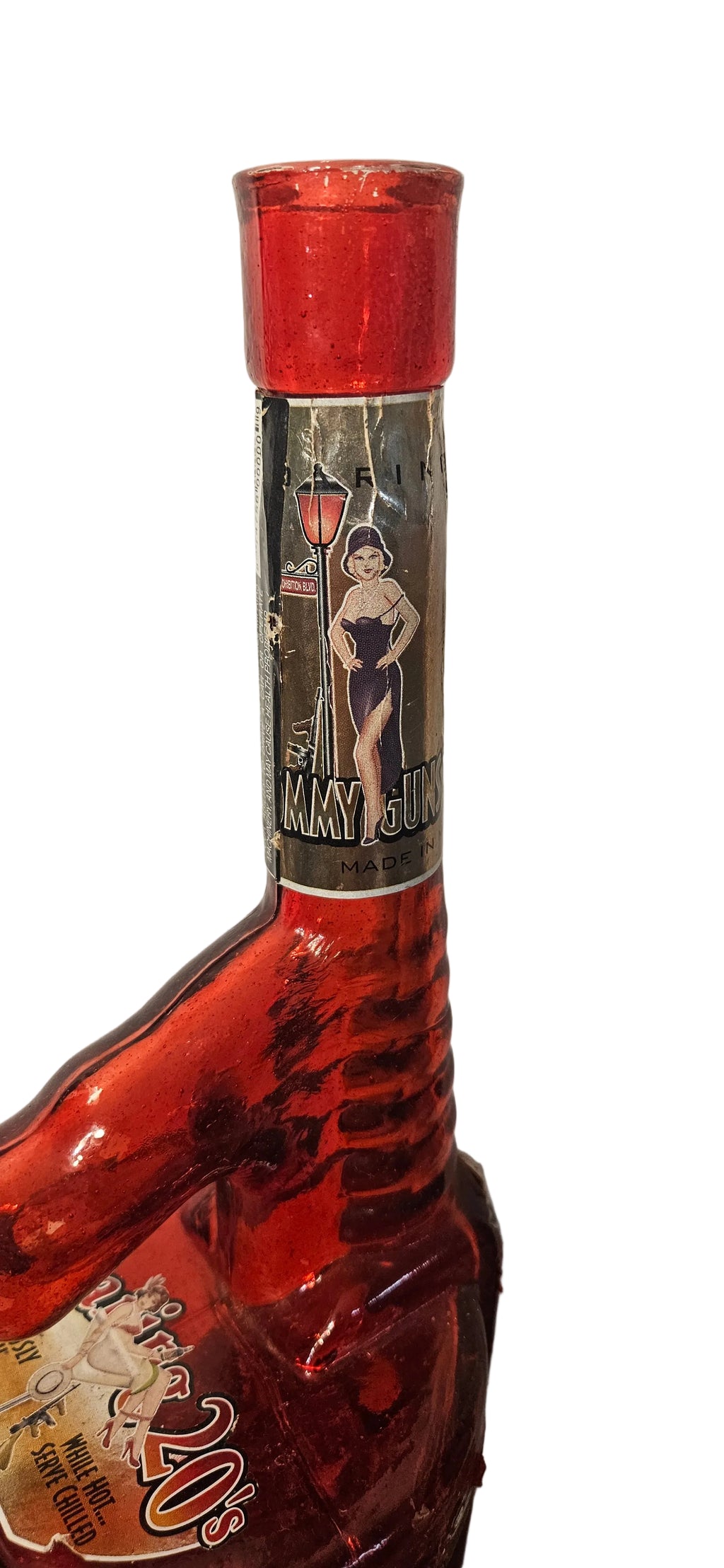 Tommy Gun Liquor Boyttle -- ITEM #2297