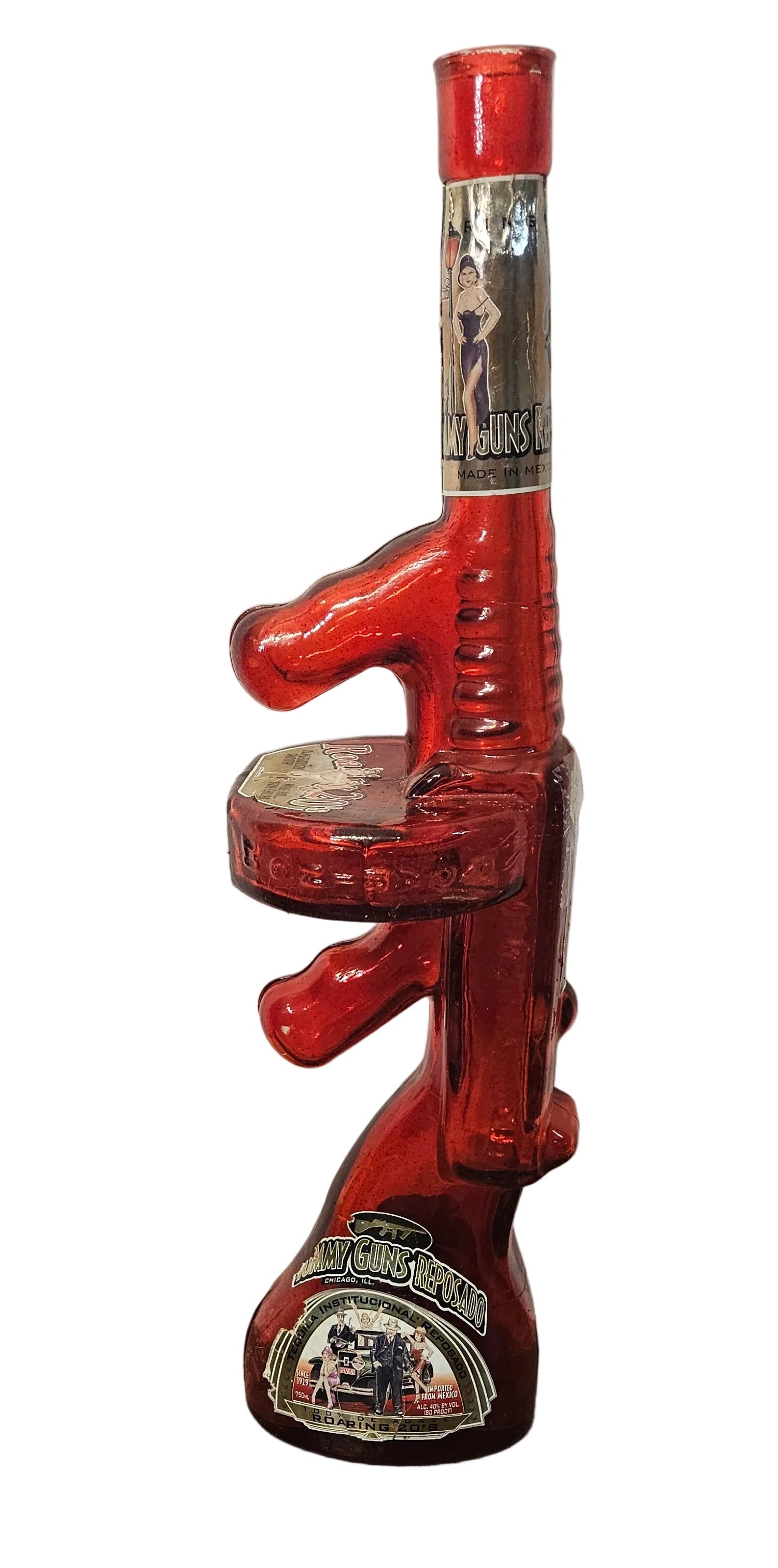 Tommy Gun Liquor Boyttle -- ITEM #2297