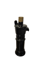 Vintage Avon Water Pump Decanter 1970s Dark Amber Glass 8" Wild Country-ITEM #2309