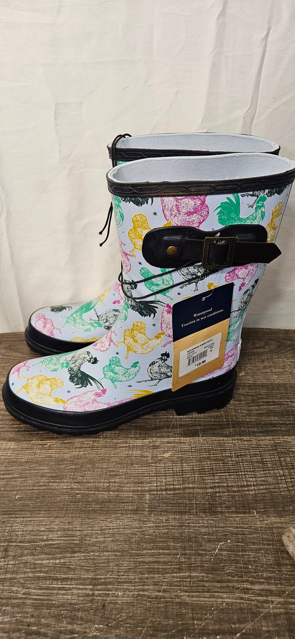 Women's Blue Mountain Rainboots, Size 6 -- ITEM #2405