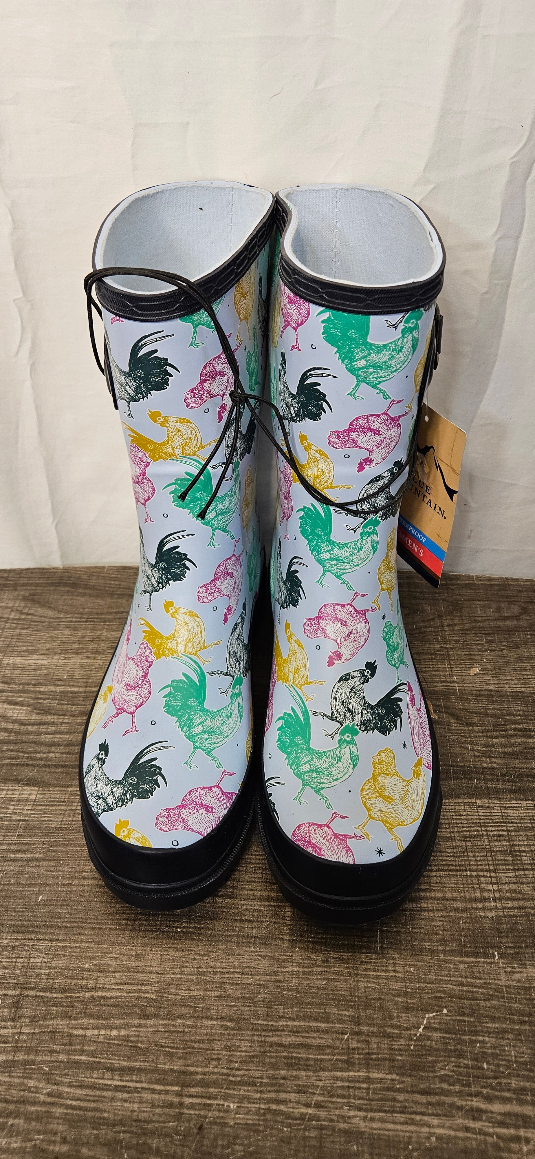 Women's Blue Mountain Rainboots, Size 6 -- ITEM #2405