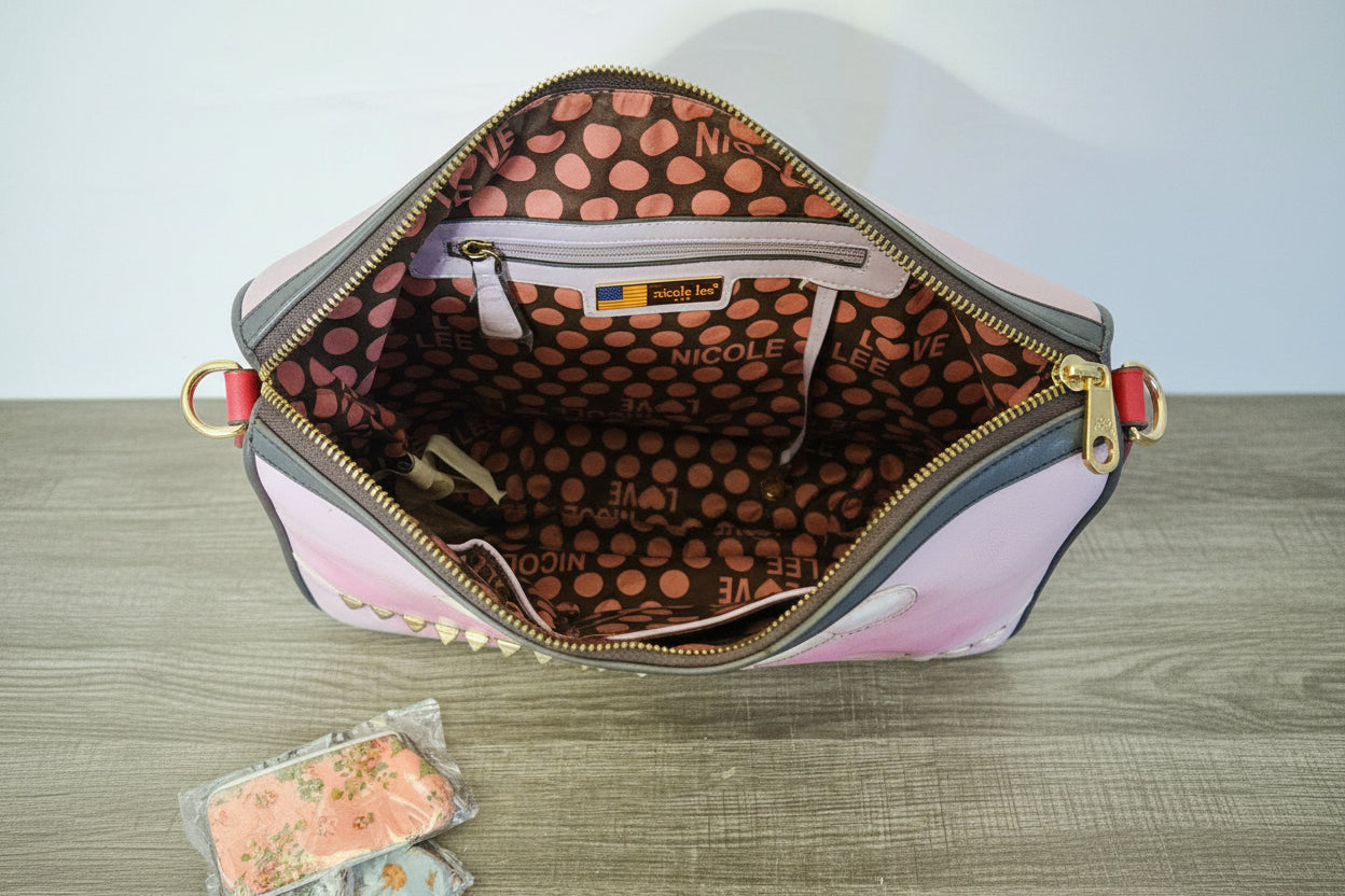 Nicole Lee USA "Romance in Paris" Hobo Bag -- ITEM #2415