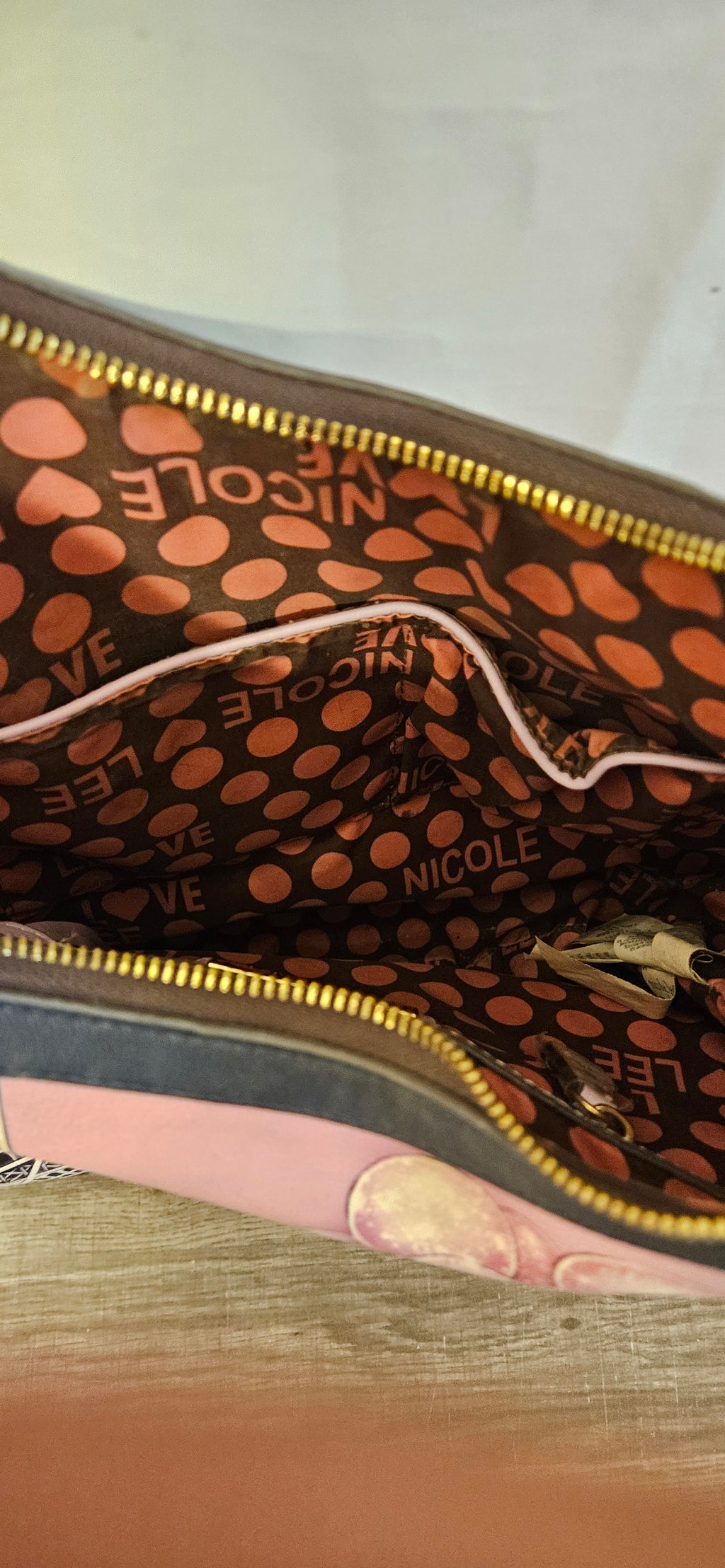 Nicole Lee USA "Romance in Paris" Hobo Bag -- ITEM #2415
