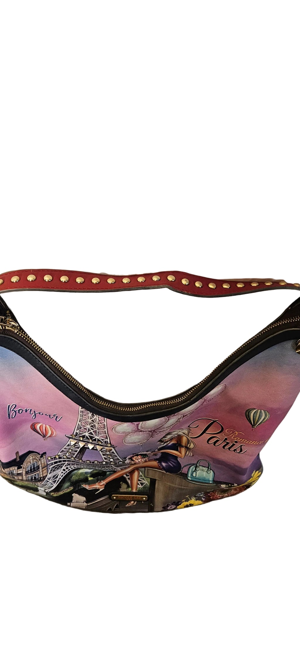 Nicole Lee USA "Romance in Paris" Hobo Bag -- ITEM #2415
