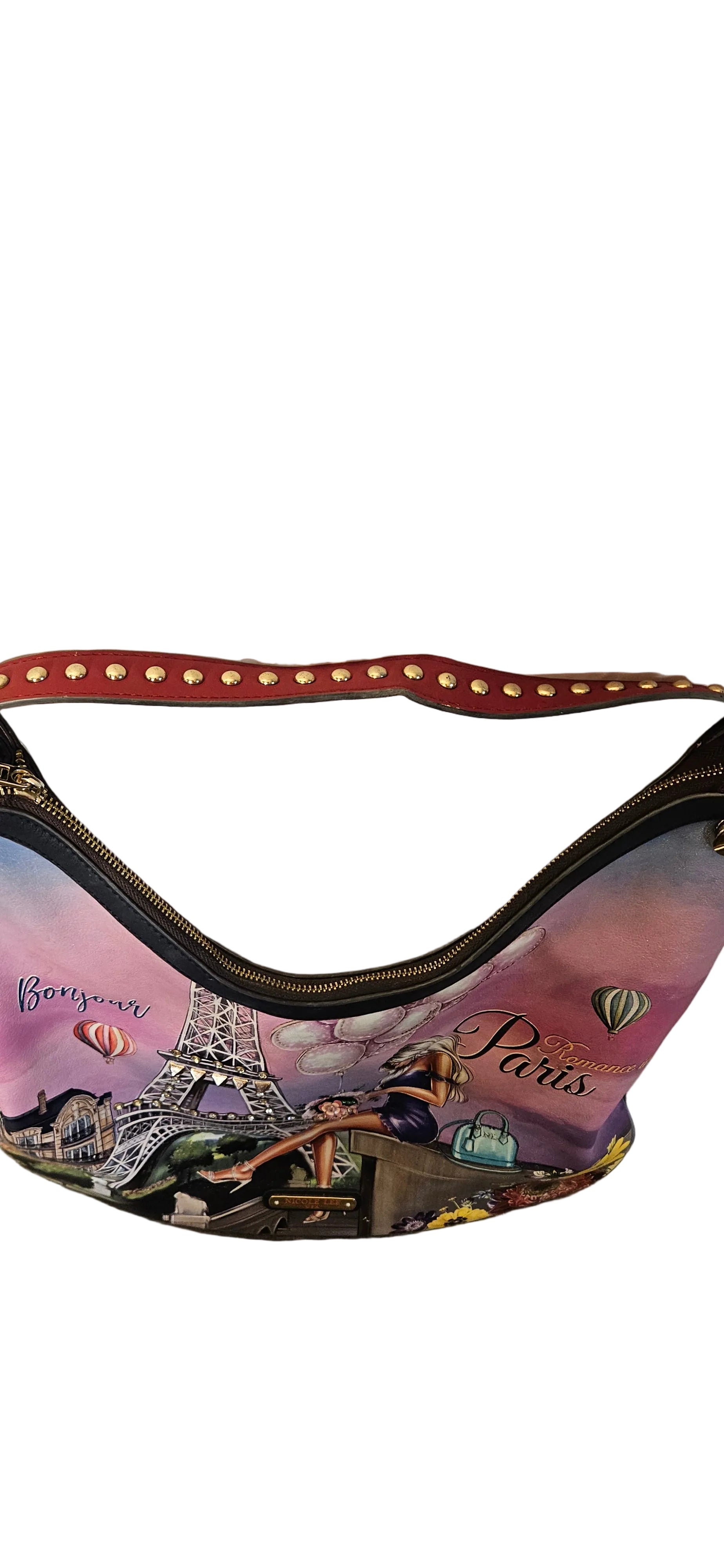 Nicole Lee USA "Romance in Paris" Hobo Bag -- ITEM #2415