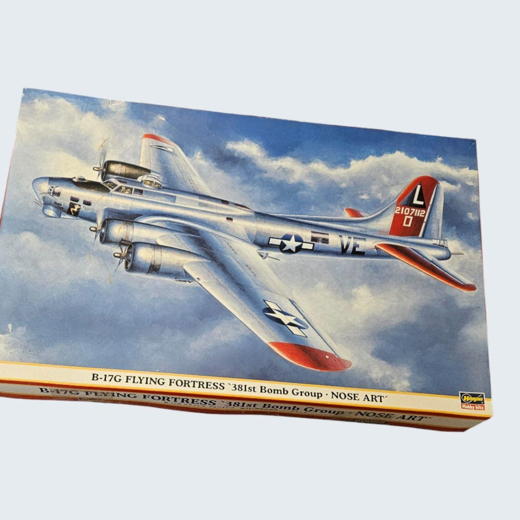 Model Airplane by Hasegawa B17G Flying Fortress.381st Bomb Group.  -- ITEM #4060