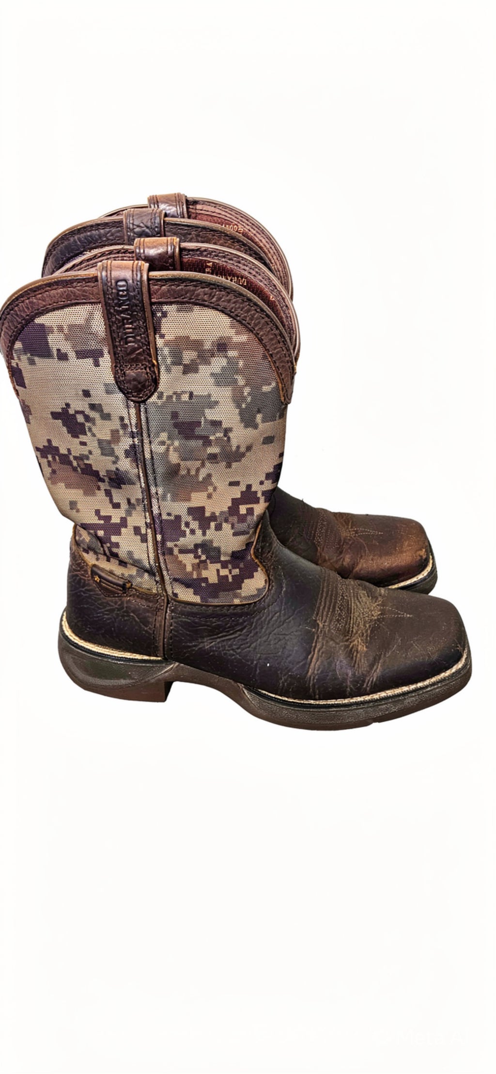 Boys 5.5 Lil Rebel Square Toe Durango Western Boots -- ITEM #2402