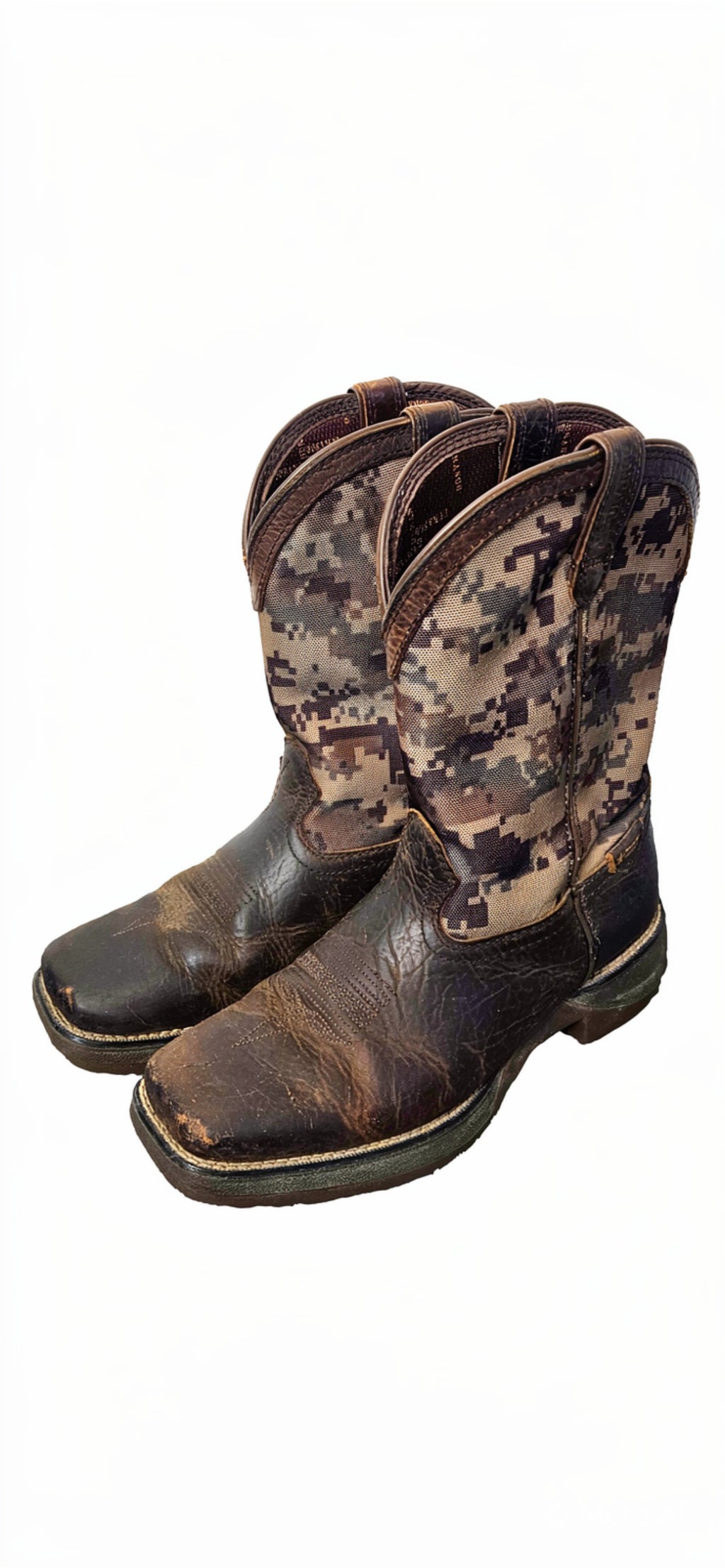 Boys 5.5 Lil Rebel Square Toe Durango Western Boots -- ITEM #2402