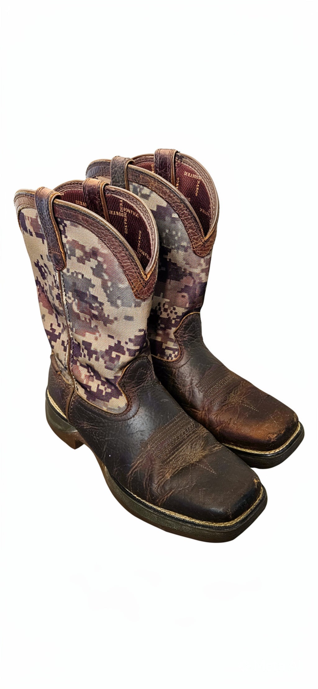 Boys 5.5 Lil Rebel Square Toe Durango Western Boots -- ITEM #2402