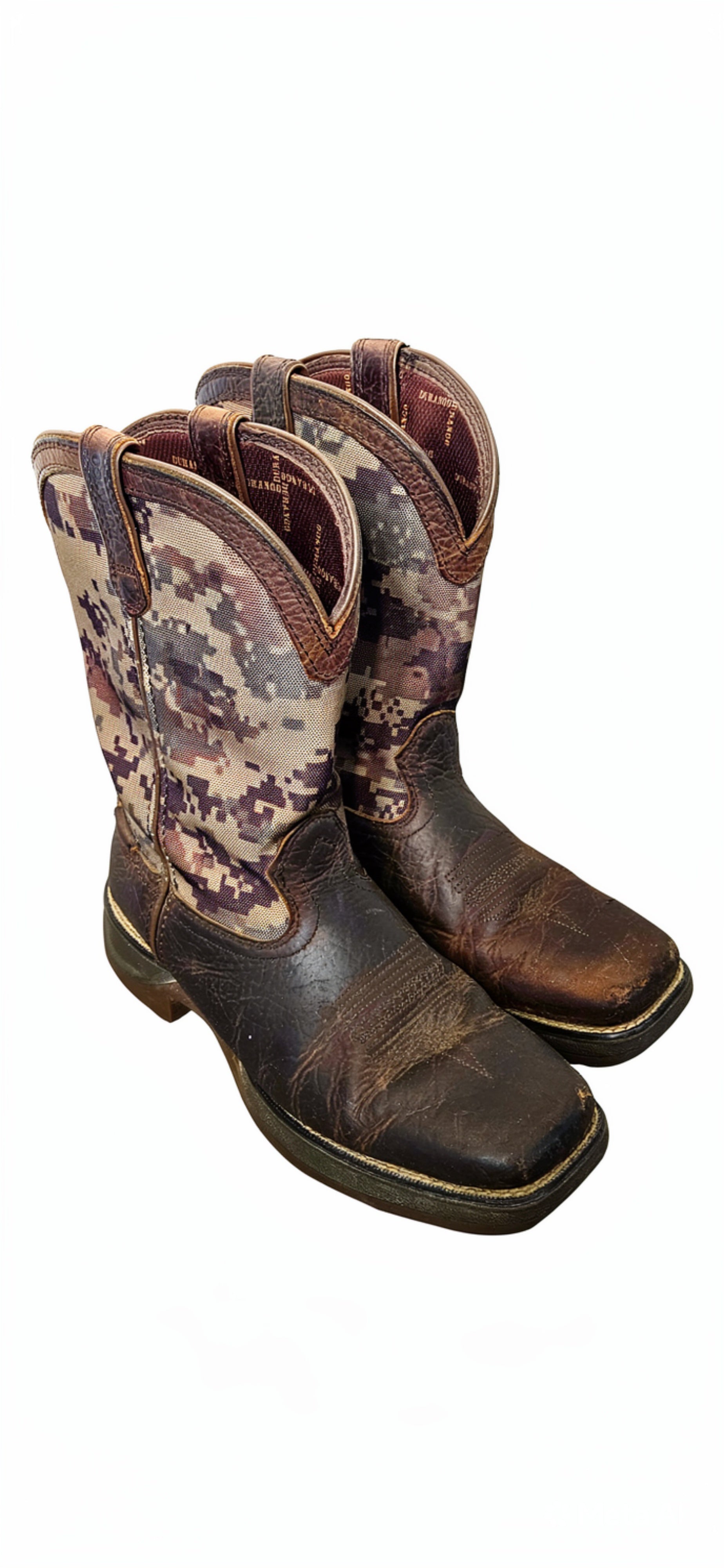Boys 5.5 Lil Rebel Square Toe Durango Western Boots -- ITEM #2402
