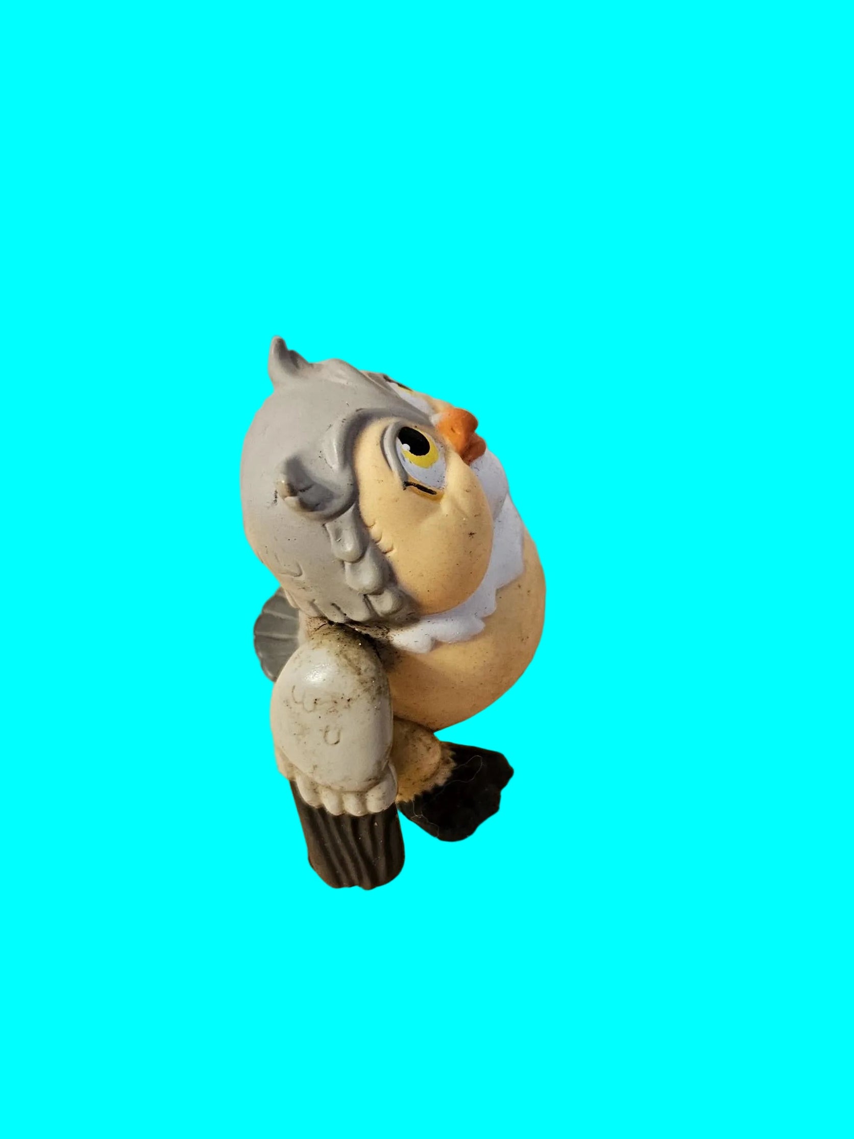 Bambi Friend Owl Vintage Action Figure Birthday Cake Topper.   ITEM #1914