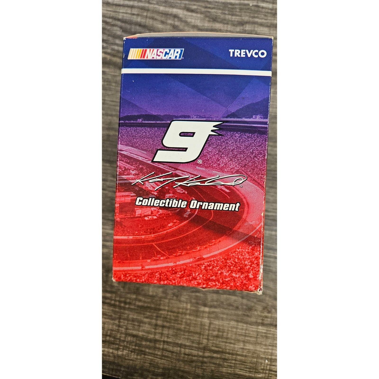 Vintage Collectible NASCAR Trevco Ornament #9 -- ITEM #3216