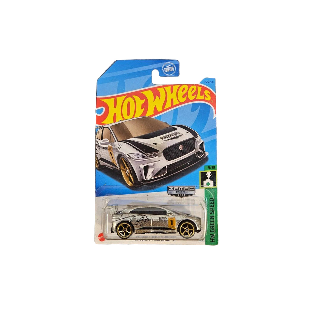 Hot Wheels Green Speed Jaguar 1-Pace Trophy -- ITEM #3214