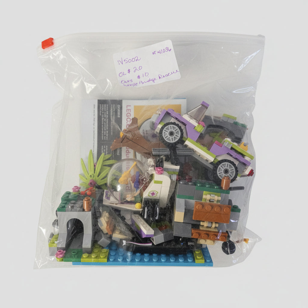 Lego Friends #41036 Jungle Bridge Rescue.  ITEM #1847