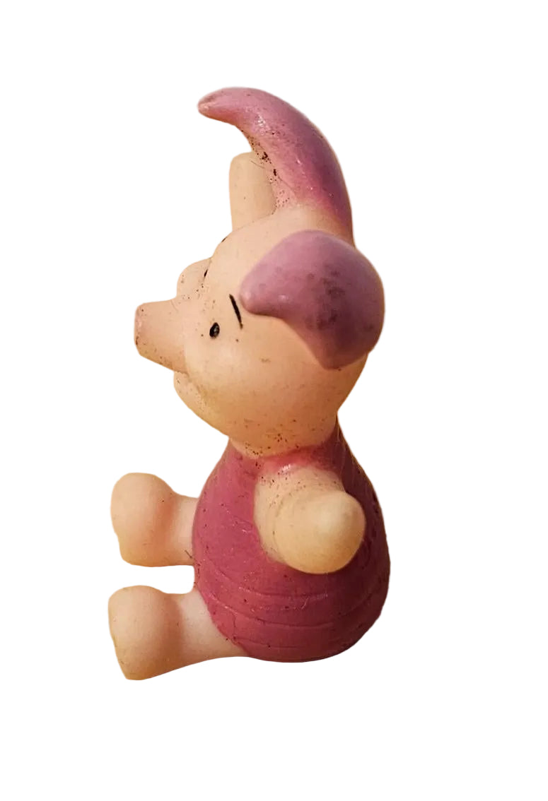 Genuine Disney Small Pink Collectible Squishy Piglet Bathtub Toy  ITEM #1915