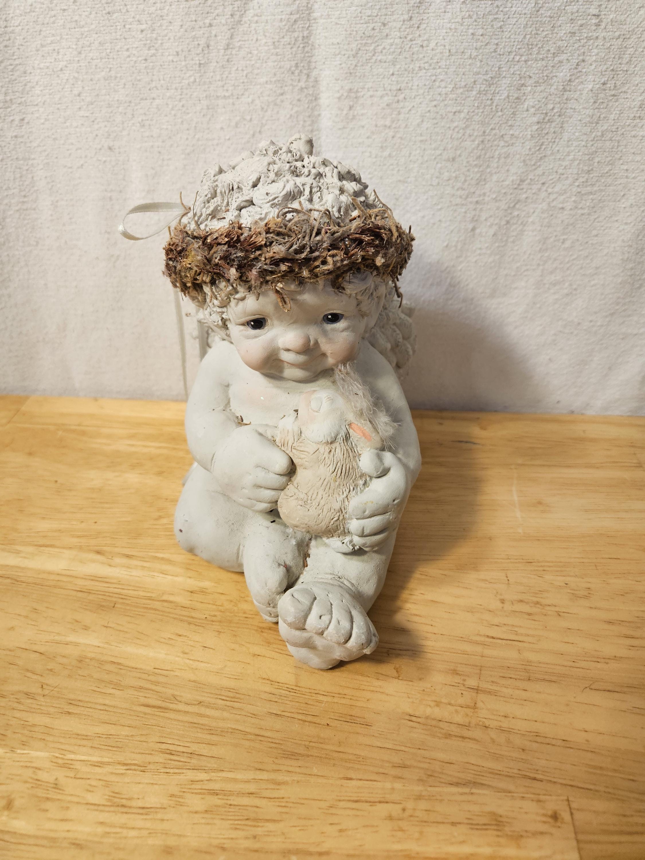 Vintage Dreamsicle Cast Art "You've Got a Friend"   ITEM #1935
