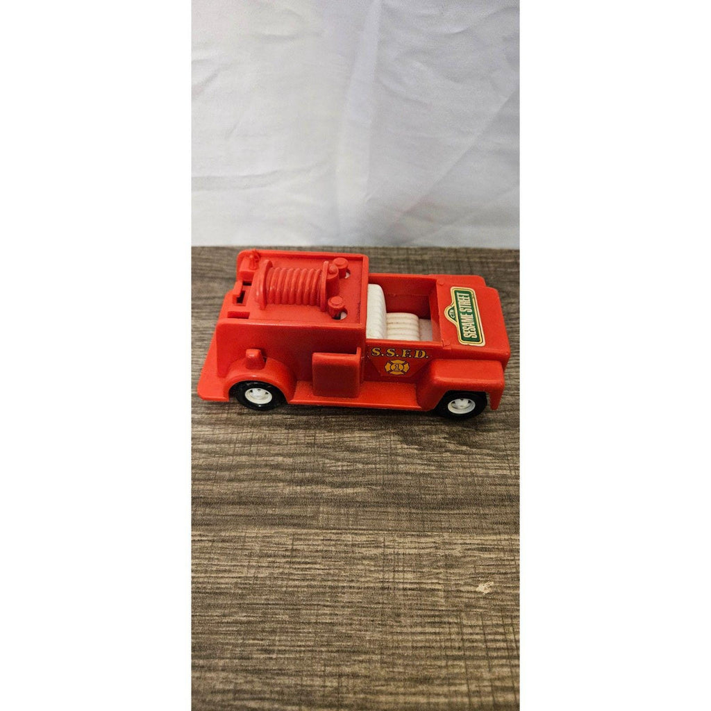 Vintage Playskool Sesame Street Fire Truck -- ITEM #3360