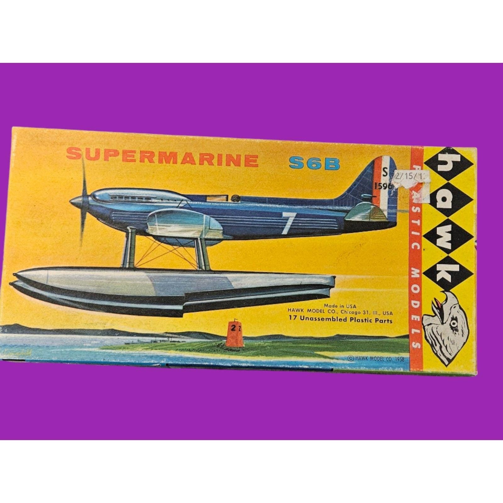 Hawk Super Marine S6B Collectible Medel Kit -- ITEM #3429