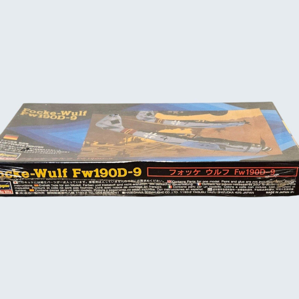 Hasegawa Hobby Kits.  Focke-Wulf FW190D0-9.  Luftwaffe Fighter ITEM #4053