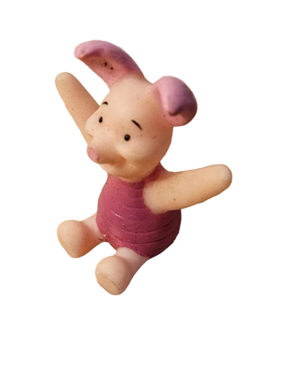 Genuine Disney Small Pink Collectible Squishy Piglet Bathtub Toy  ITEM #1915