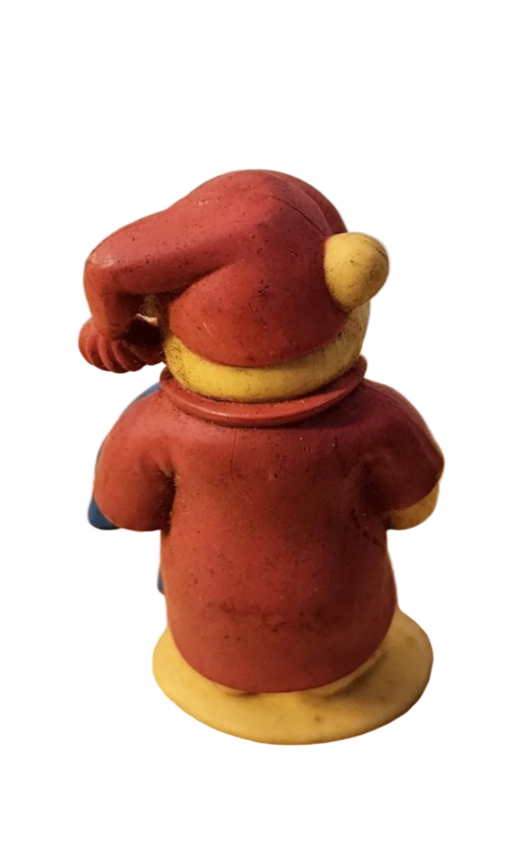 Disney Winnie the Pooh Figure Dressed in nightgown and cap, toothbrush in hand.   ITEM #1917