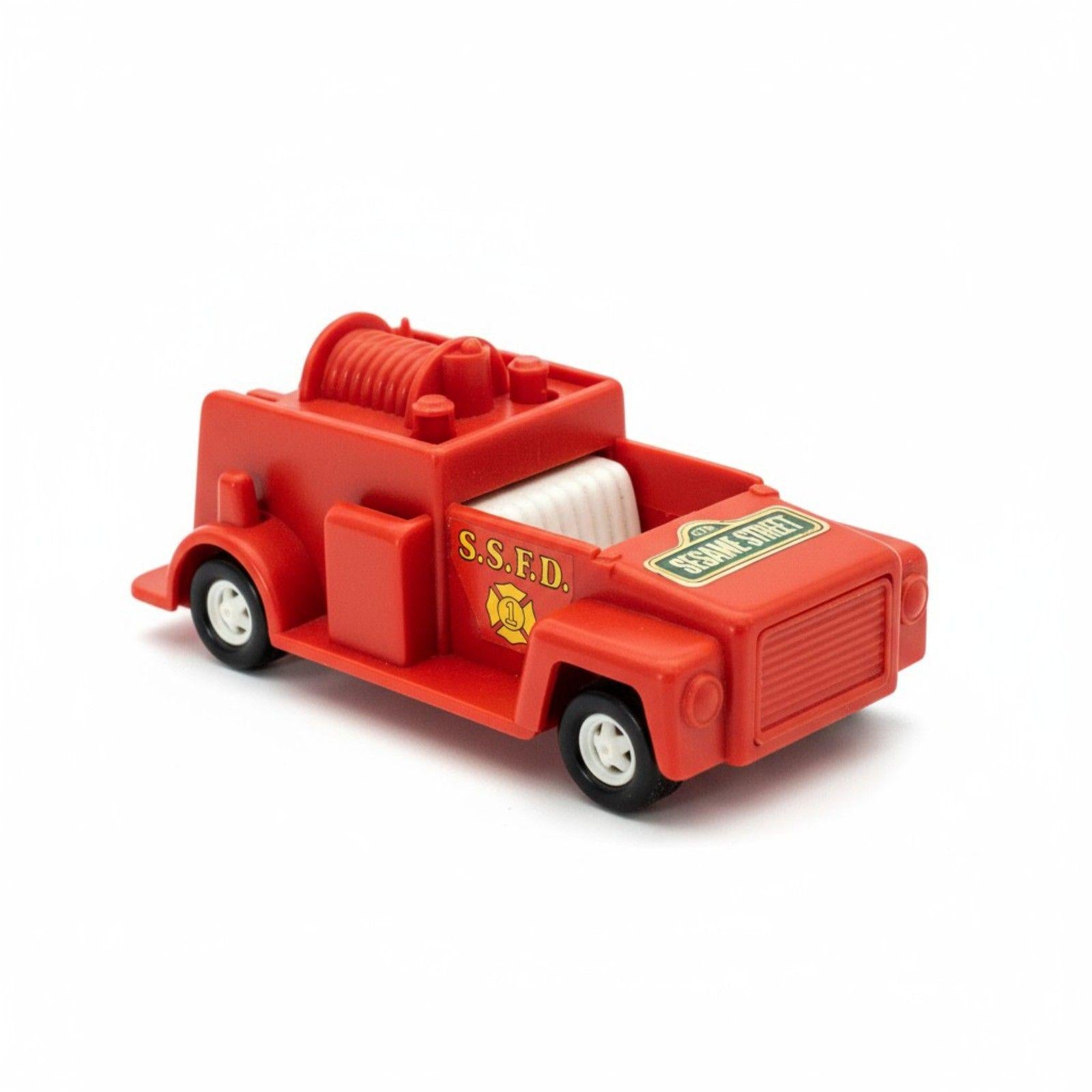 Vintage Playskool Sesame Street Fire Truck -- ITEM #3360