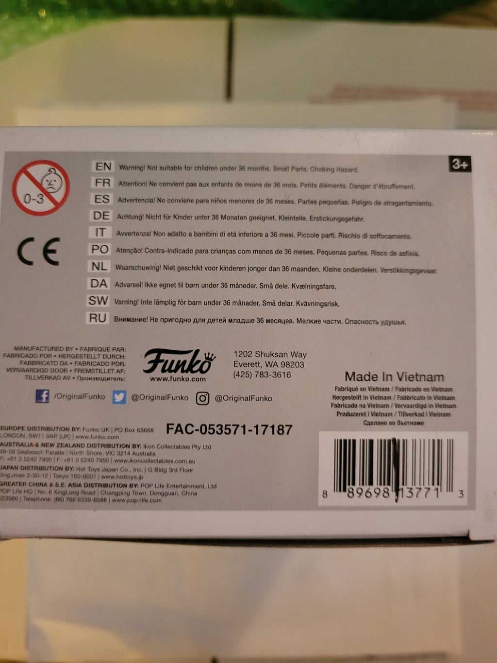 Funko Pop Bruce Banner #250 -- ITEM #1542