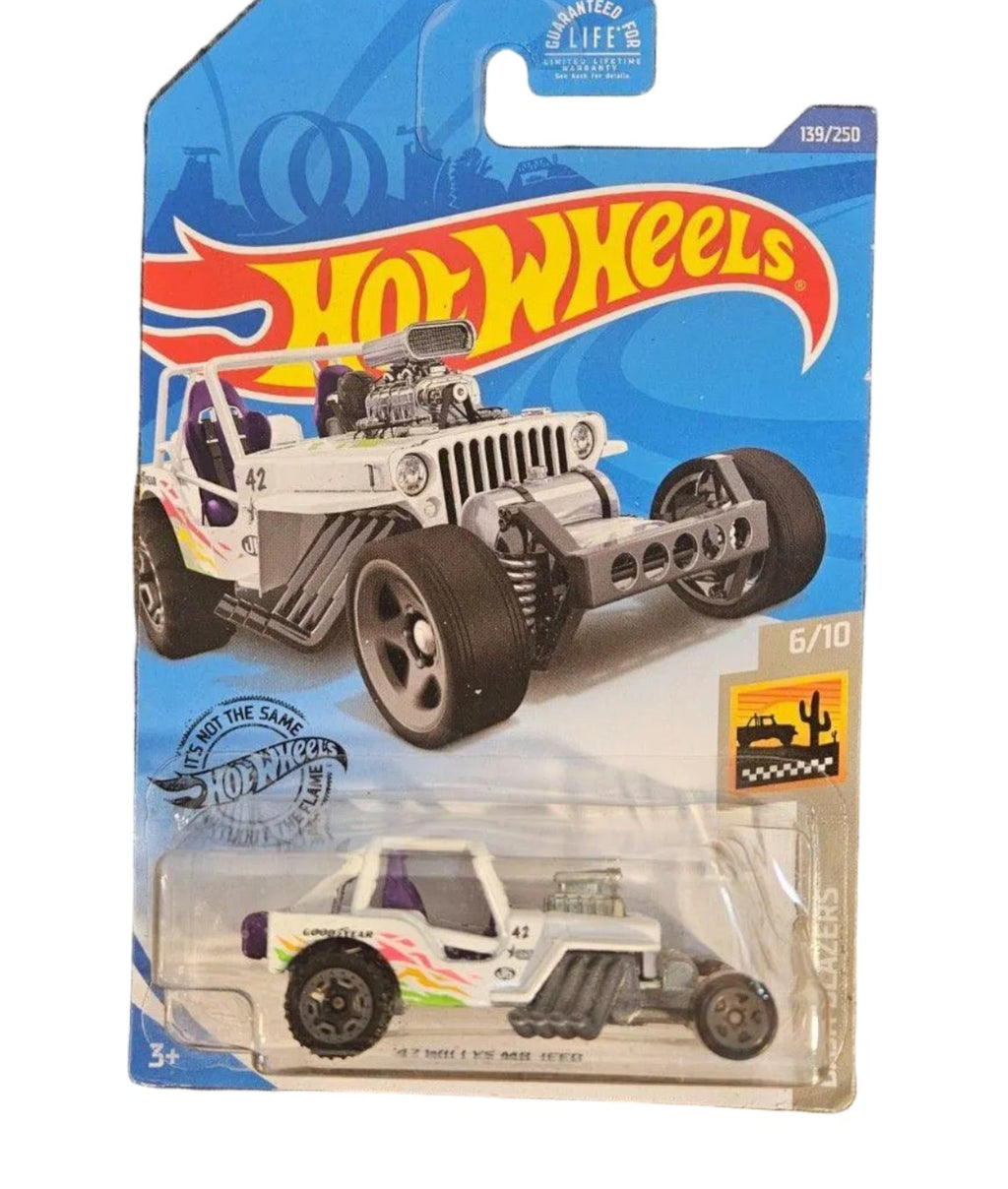 Hot Wheels Baja Blazers '42 Willys MB Jeep -- ITEM #3256