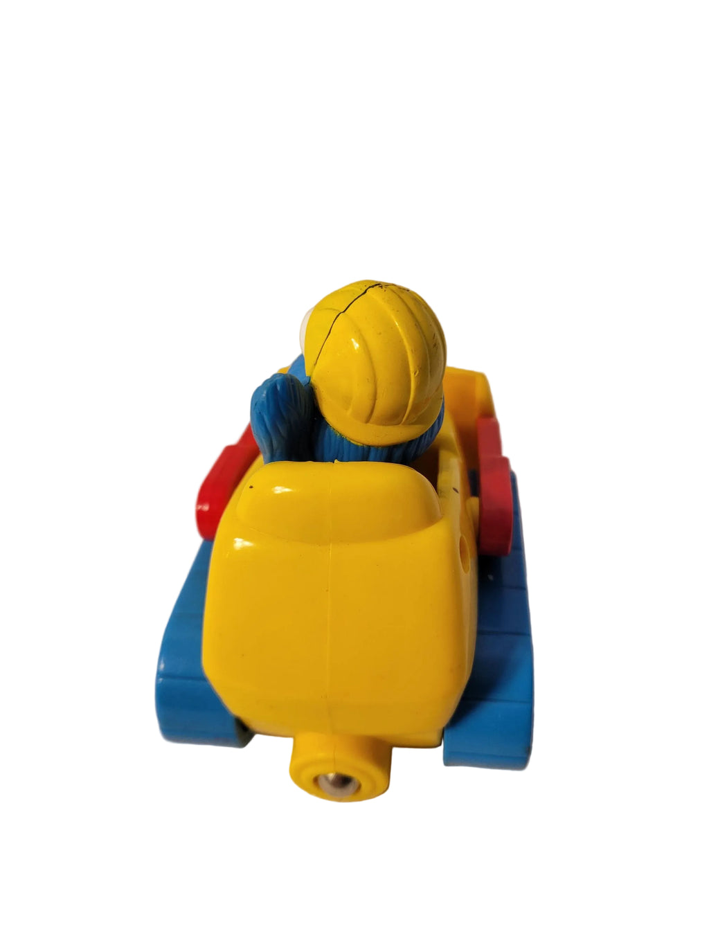 Vintage Sesame Street Cookie Monster Bull Dozer = ITEM #1600