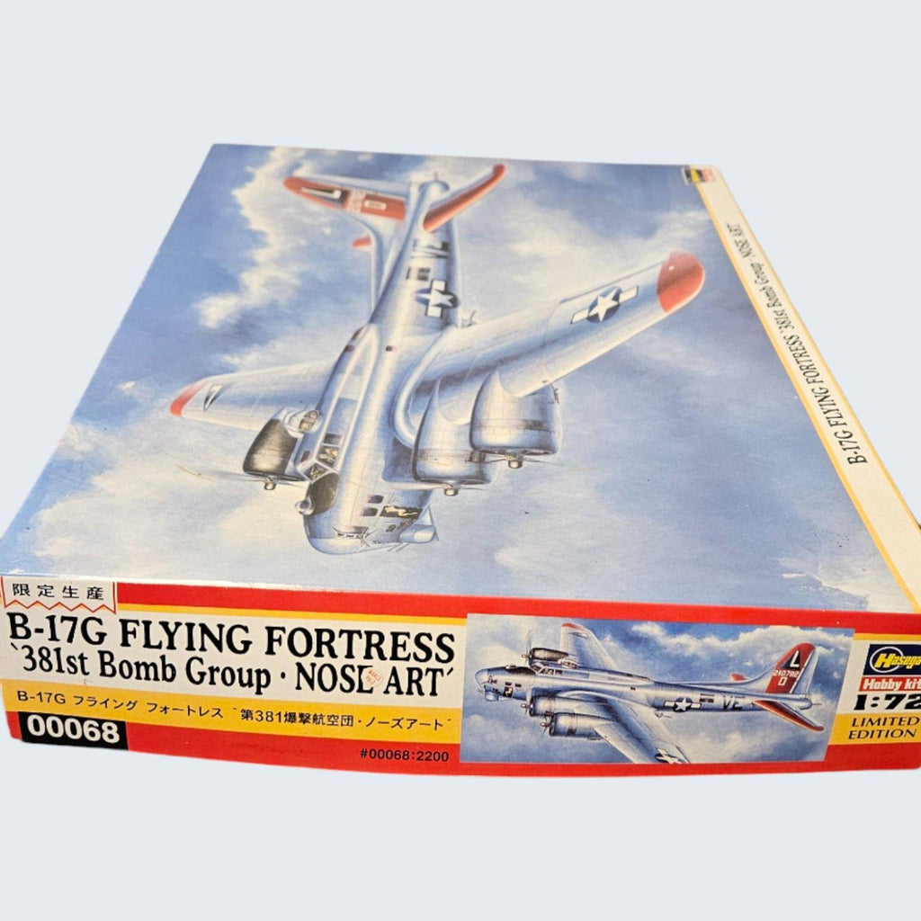 Model Airplane by Hasegawa B17G Flying Fortress.381st Bomb Group.  -- ITEM #4060