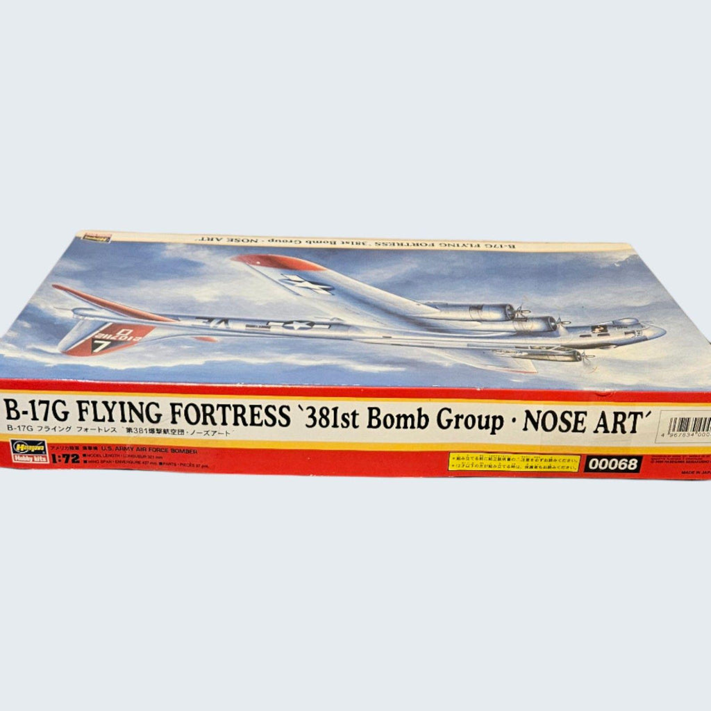 Model Airplane by Hasegawa B17G Flying Fortress.381st Bomb Group.  -- ITEM #4060