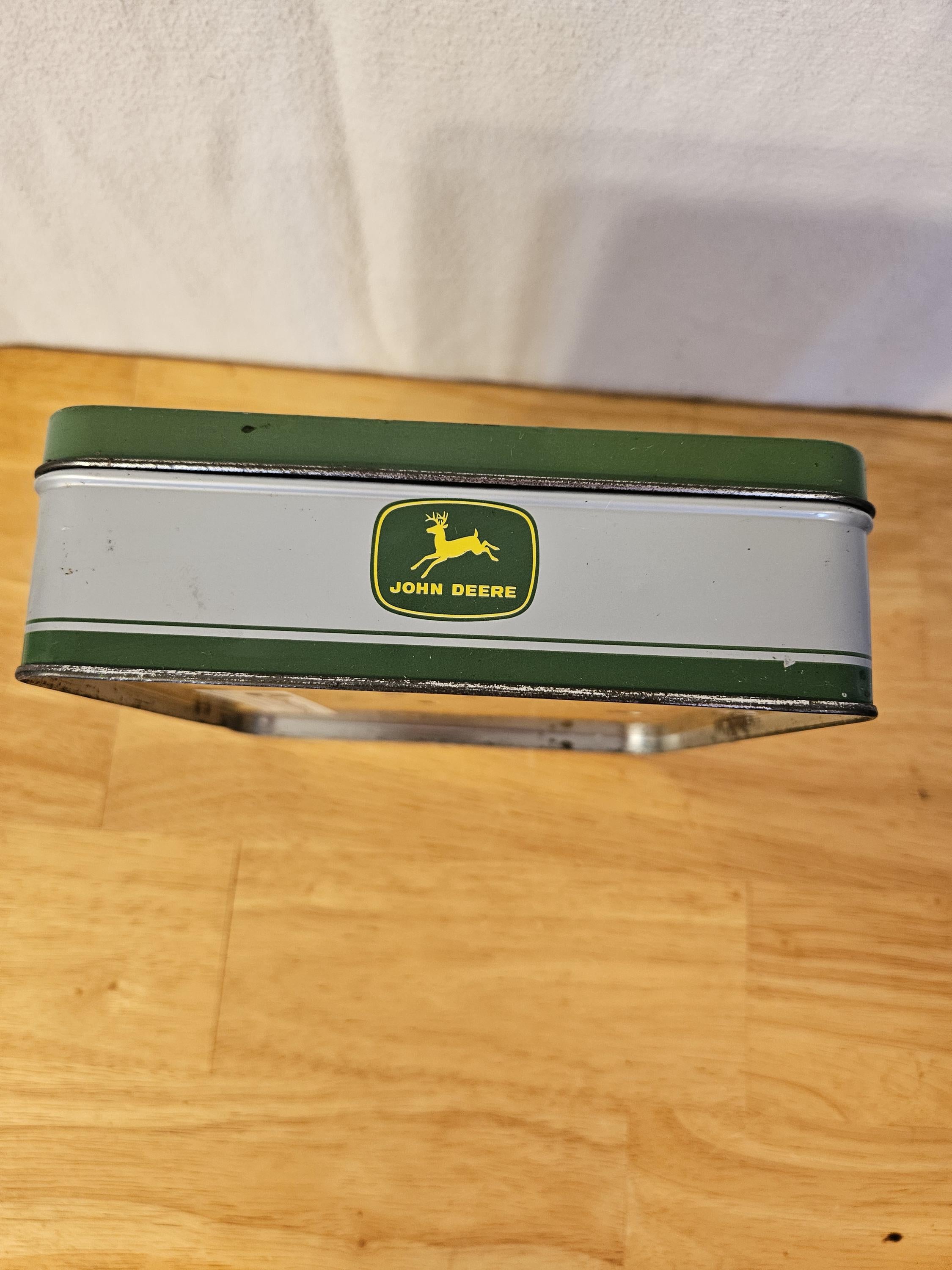 John Deere Collectible Tin Officially Licensed Product   ITEM #1943