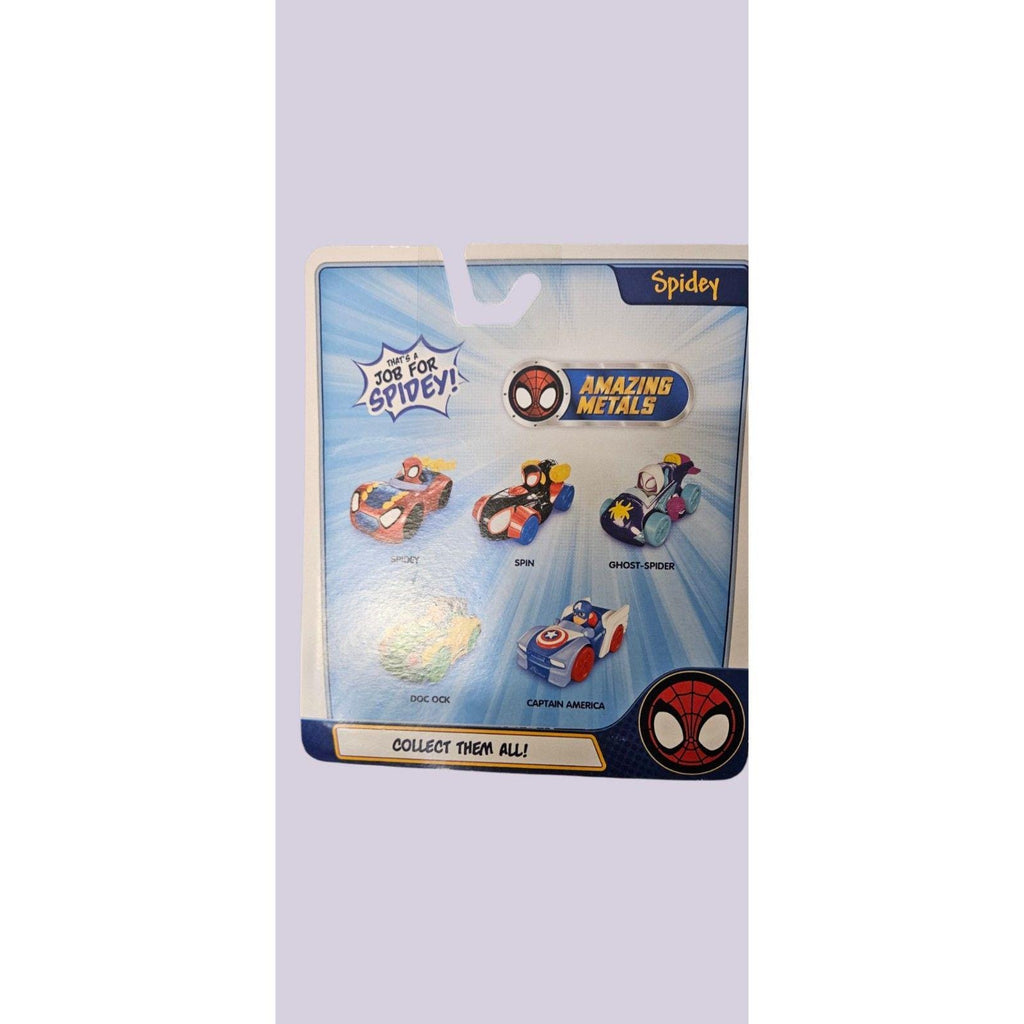 Spidey and His Friends Metal Die-Cast Car – Miles Morales Toy -ITEM #3770