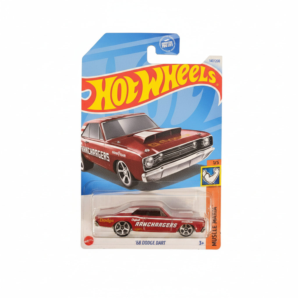Hot Wheels Muscle Mania '68 Dodge Dart -- ITEM# 3254