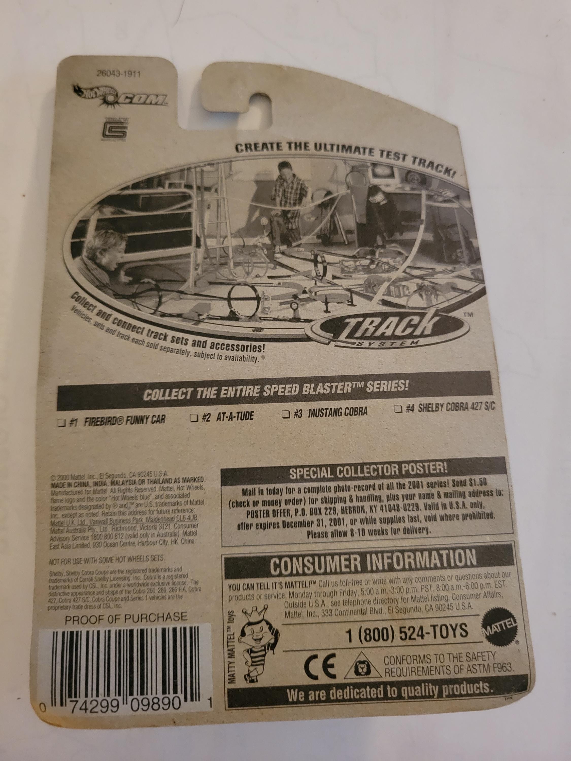 HW Speed Blaster Series Shelby Cobra -- ITEM #1514