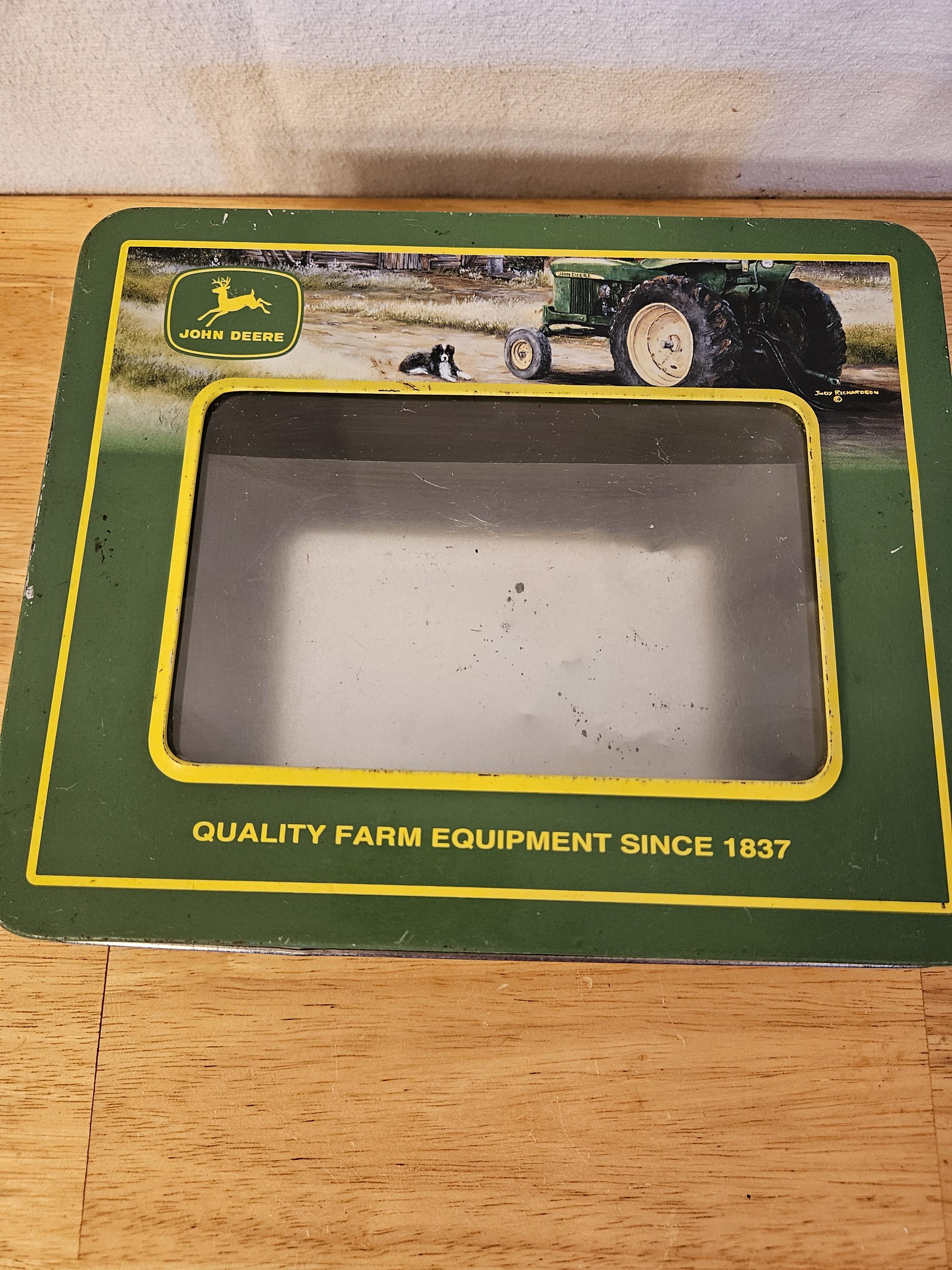 John Deere Collectible Tin Officially Licensed Product   ITEM #1943