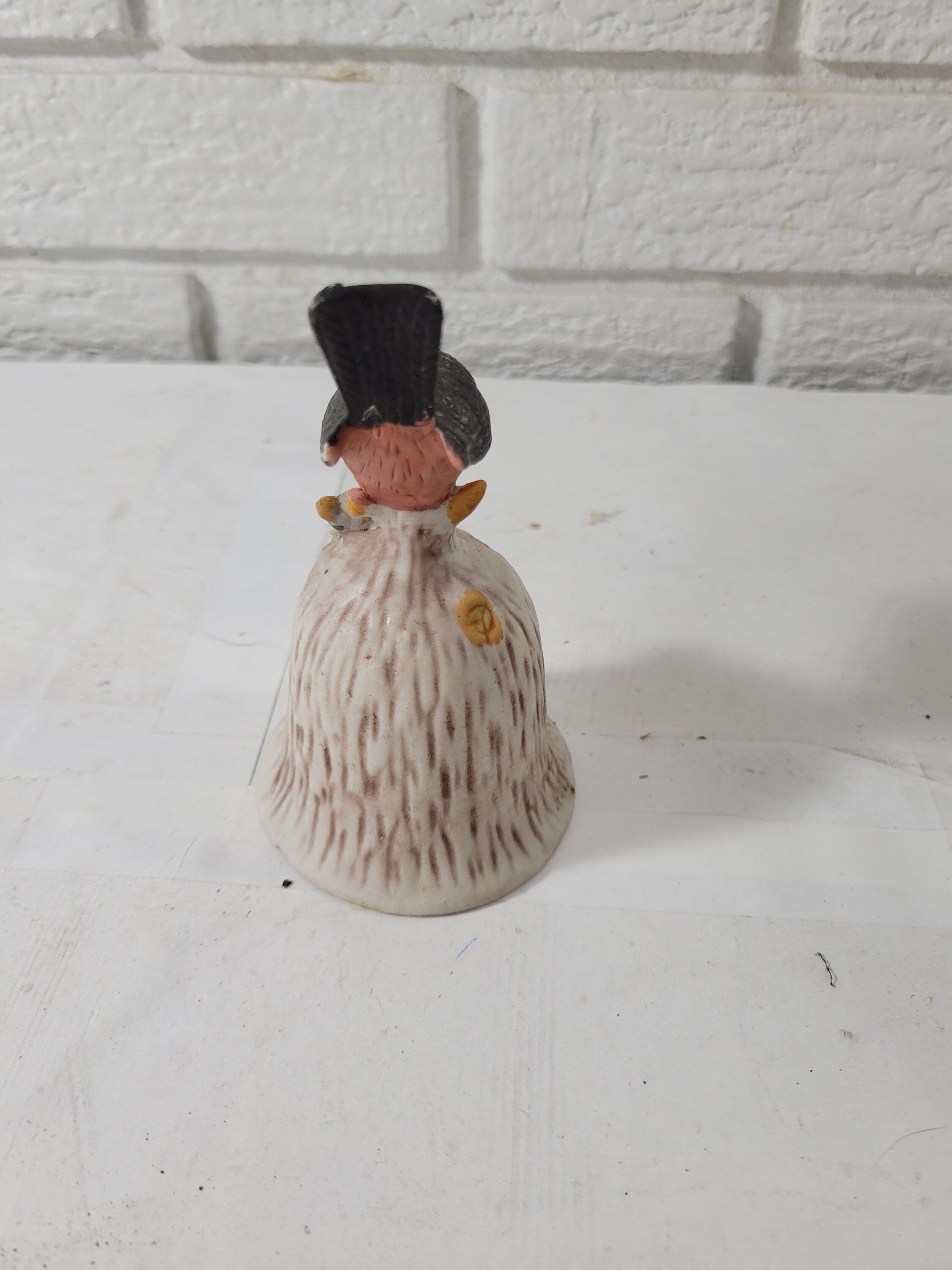 Vintage Porcelain Bird on a bell -- ITEM #518