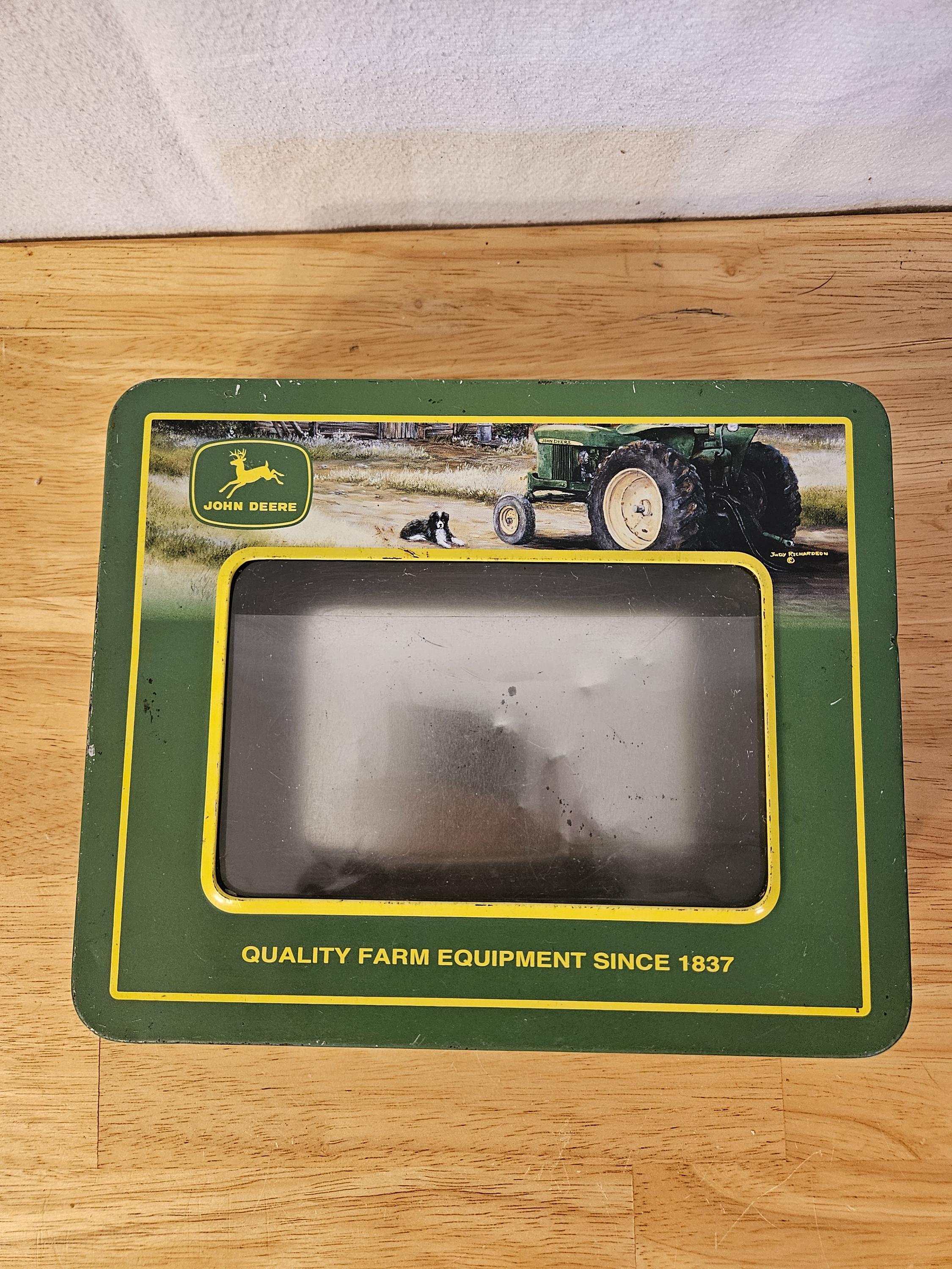 John Deere Collectible Tin Officially Licensed Product   ITEM #1943